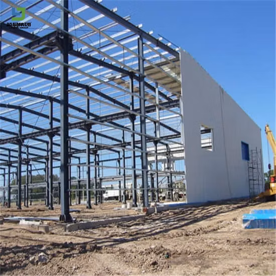 Seismic Wind Resistant Space Customizable Prefab Steel Structure Logistics Warehouse