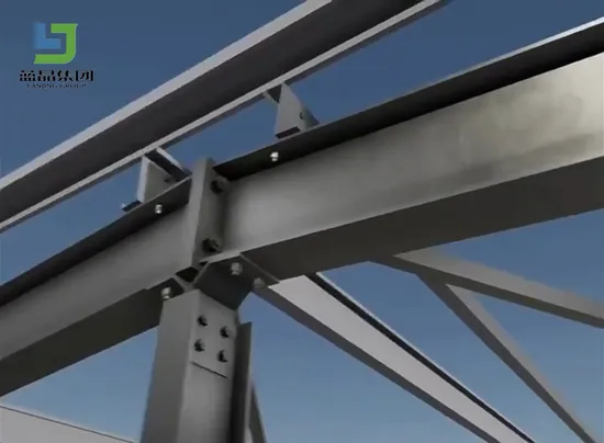 Seismic Wind Resistant Space Customizable Prefab Steel Structure Logistics Warehouse