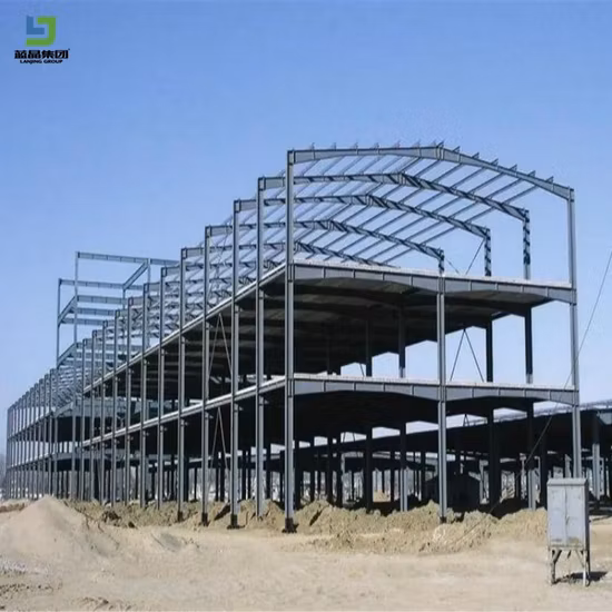 Seismic Wind Resistant Space Customizable Prefab Steel Structure Logistics Warehouse